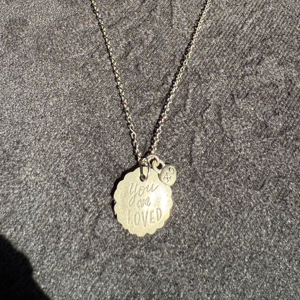 Lisa Leonard “You are Loved” necklace